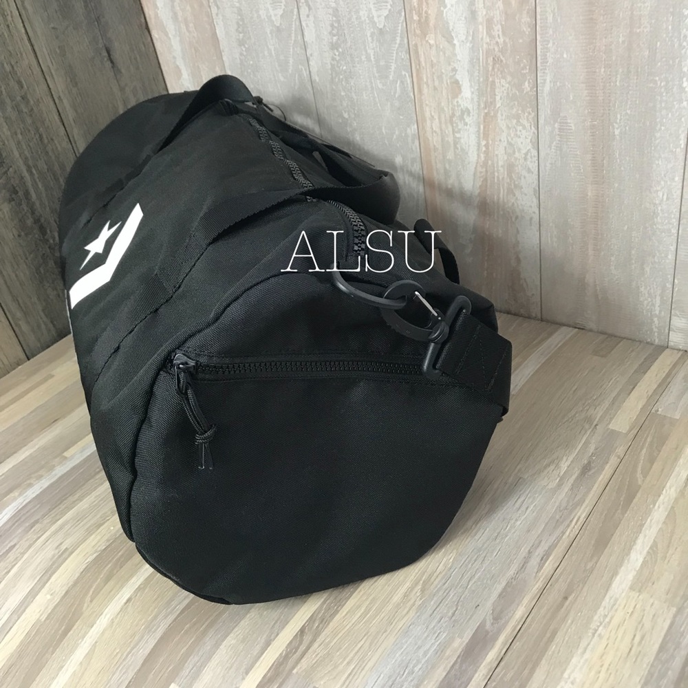 Converse Sport Duffel Large Black AUTHENTIC - Picture 4 of 8